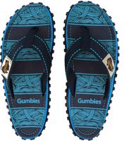 Gumbies Islander Flip-Flop Navy Waves