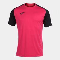 Joma Academy IV Short Sleeve T-Shirt Fuchsia Black