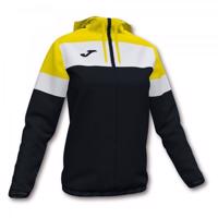 Joma Crew IV Rainjacket Black-Yellow