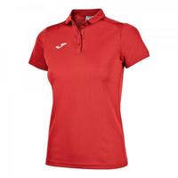 Joma Hobby Women Polo Shirt Red S/S