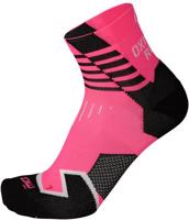 Mico Compression Oxi-Jet Run Ankle Socks