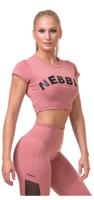 Nebbia Short Sleeve Sporty Crop Top